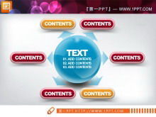 Unduhan paket template bagan PowerPoint yang indah