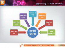 Практический шаблон слайд-диаграммы отношений агрегирования smartart