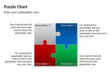 A set of concise and exquisite PPT chart templates