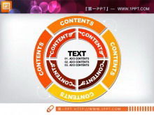 원형 링 PPT 자료 다운로드