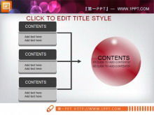 Загрузка материала диаграммы PPT агрегированных отношений