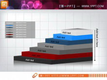 Изысканный пошаговый материал PPT с прогрессивными отношениями
