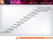 Szablon schematu blokowego projektu grupowego PPT