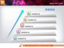 Progressive relationship PPT flow chart material