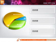 Magnifique modèle de camembert PPT stéréo 3D