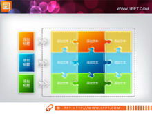 Struktura tangramu Wykres przepływu PPT