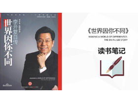 "Мир отличается от вас" чтение заметок PPT скачать