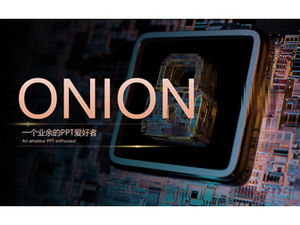 بسيطة نمط الذهب الأسود الأعمال الكلاسيكية قالب ppt العام