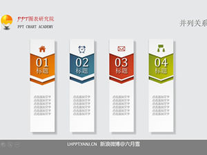 13 zestawów wykresów ppt katalogu kolorów obok siebie