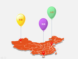 11 bagan ppt kreatif warna tiga dimensi bayangan panjang