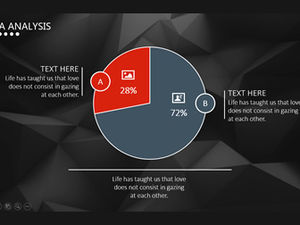 10 zestawów płaskich wykresów ppt do bezpłatnego pobrania