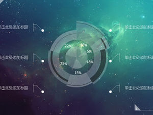 5 sets of ios style ppt chart templates