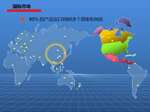 产品布局国际市场分析ppt图