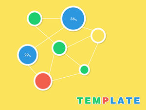 10 foi de diagrame plate și simple de culori calde străine