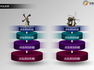 Diagrama ppt a relației de comparație a morii de vânt rotative