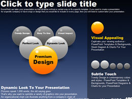 7套立體球體ppt圖表