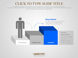Podium level relationship ppt chart template
