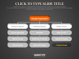 4 set di bellissimi modelli ppt per organigrammi