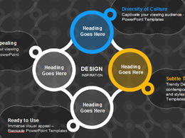 韓國PPT公司pptkorea出品的熒光線ppt圖表包下載