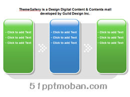 Zaokrąglony prostokątny materiał wykresu ppt