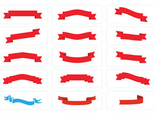 132 vektor pita spanduk judul kotak teks unduhan paket