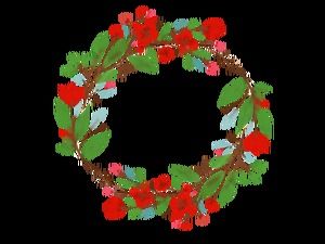 美しい小さな新鮮な文体スタイルのつるリースHD無料マット（10枚の写真）