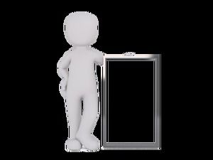 3D小人白板、黑板、日曆高清免費圖片（5張）