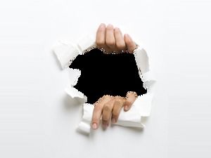 Găuri, crăpături, efect de margine rupt fără covor (6 fotografii)