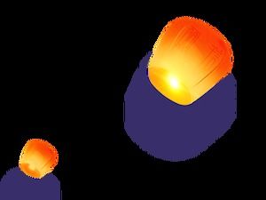 Blessing Kongming Lantern kostenloser PNG-Bildpaket-Download (5 Fotos)