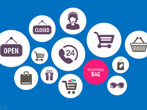 商場相關ppt圖標素材