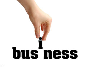 Real business scene gesture ppt picture material