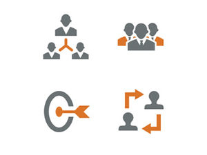 شقة شخصية تجارية شخصية تجارية شخصية رمز جزء لكل تريليون في المواد