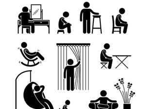 بيئة مشهد الحياة أسود أحادية اللون الشرير مادة PPT