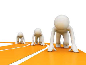 Golden series 3D villain ppt picture material