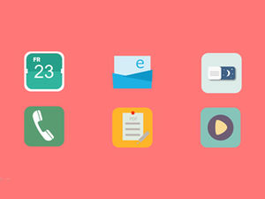 ppt desen material pictogramă vânt plat