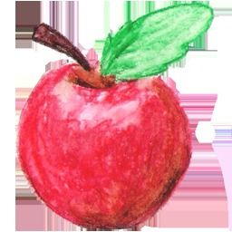 Pictogramă color creion pictat manual pictograma PNG desktop