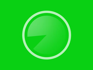 Scanare radar, animație cu efect special ppt logo rotativ