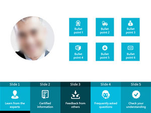 仿促銷控制響應菜單歐美風格ppt模板