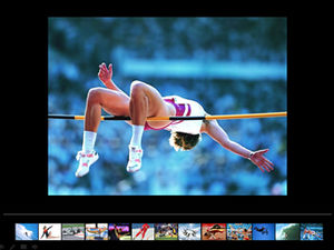 Umieść mysz na miniaturze, aby wyświetlić szablon efektu pokazu slajdów z dużym obrazem-ppt