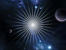 Leuchtendes Licht Business-Charakter-Fotos erscheinen Spezialeffekte ppt-Vorlage