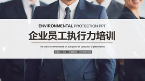 Элитный бизнес-стиль корпоративный шаблон обучения сотрудников п.п.