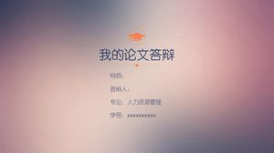 Managementul resurselor umane șablon profesional ppt de absolvire a absolvirii