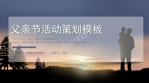 Thanksgiving father's day event planning universal ppt template