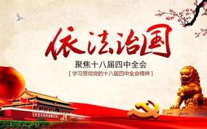 Rule of Law Party Government Military Police PPT Templates