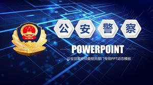 Modello ppt per rapporto di polizia