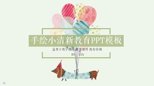 مرسومة باليد صغيرة جديدة تعليم تعليم قالب ppt عام