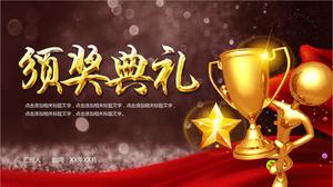 Annual festive awards party ppt template