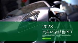 Modelo de ppt de vendas de carros Porsche