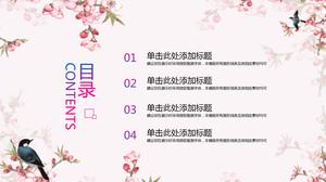 Pekin opera kültürü eğitimi ppt şablonu