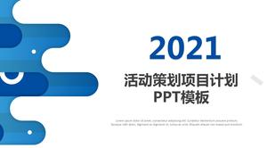 Basit iş tarzı proje etkinlik planlama ppt şablonu